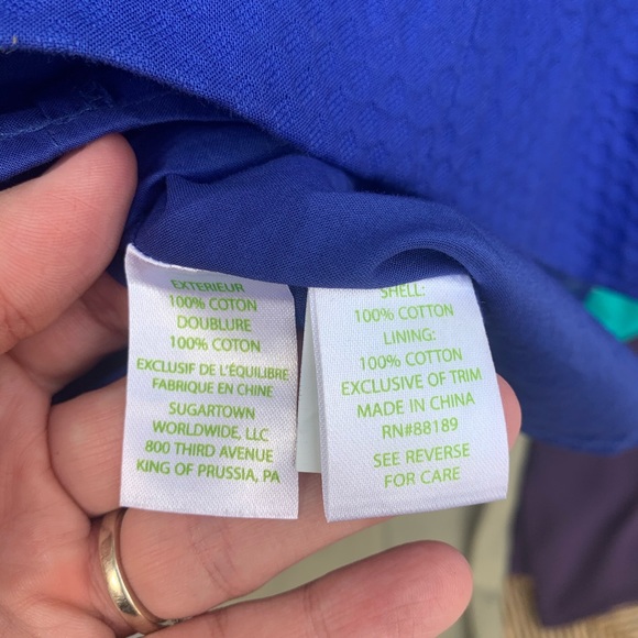 Lilly Pulitzer Gold Embroidered Dress 2 - Picture 9 of 9